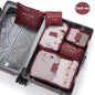 6 Pcs Travel Clothes Storage Bags