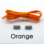Elastic No Tie Metal Shoelaces