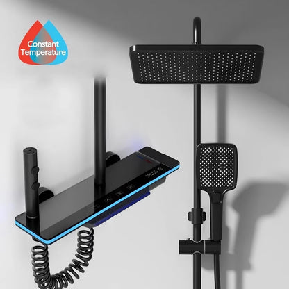 Luxury Shower Thermostat System Set