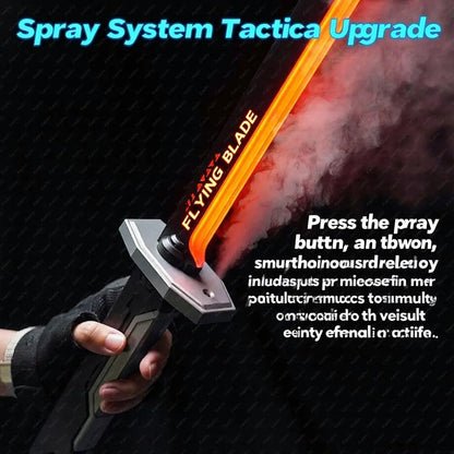 Glowing Sword with Sparks & Smoke