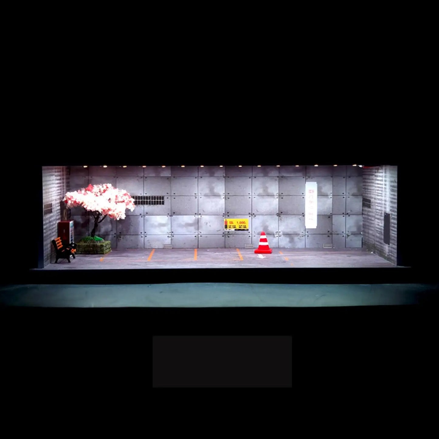 Model Cars Display Case Garage