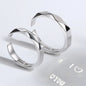 925 Sterling Silver Lovers Rings
