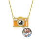 Custom Photo Camera Necklace