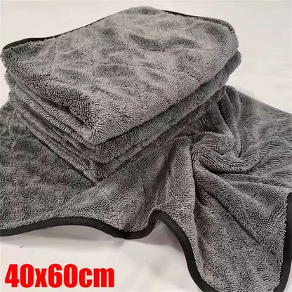1200GSM Microfiber Twist Car Drying Towel